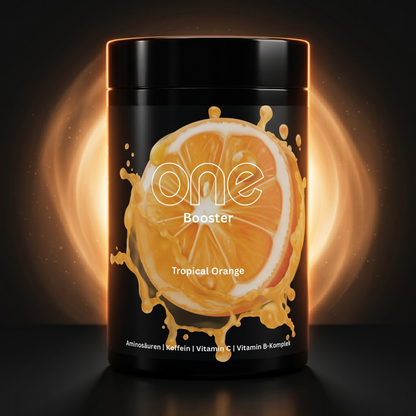 ONE Pre-Workout Booster – mit Koffein & Aminosäuren – 520g Dose (80 Portionen)