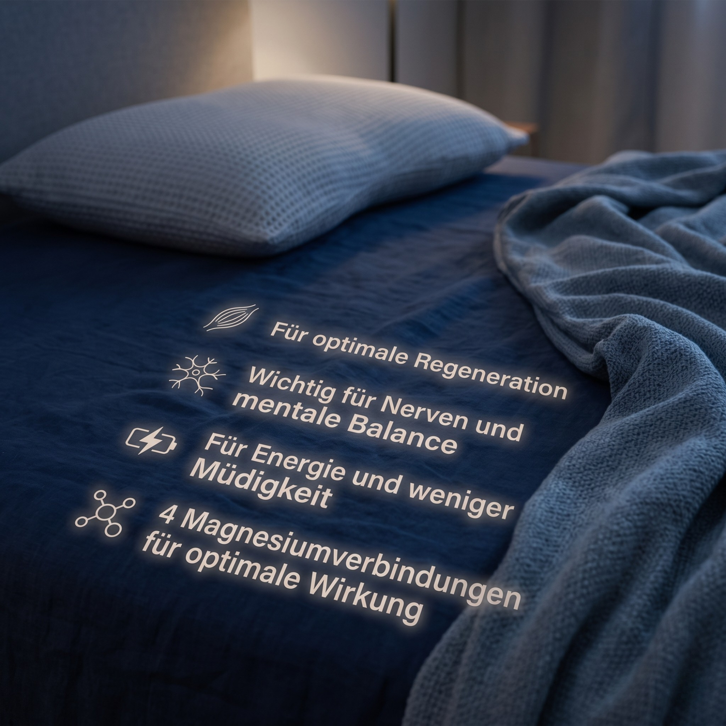 ONE Magnesium Komplex – 4 Formen mit Hoher Bioverfügbarkeit – 60 Kapseln